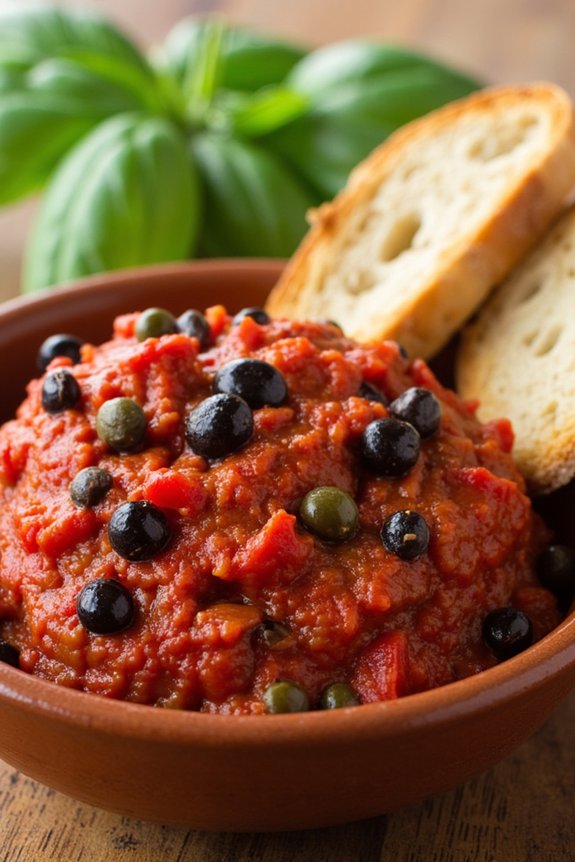 vibrant spanish roasted pepper spread