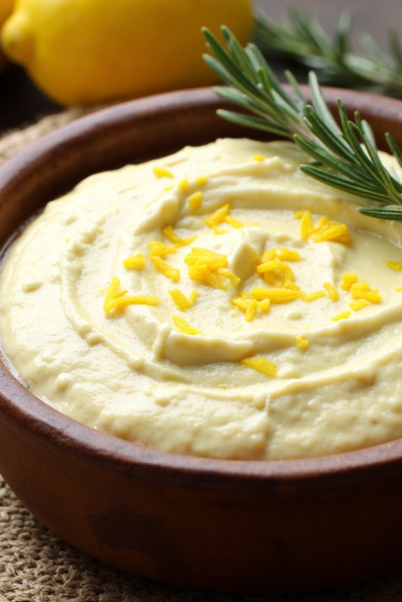 zesty garlic lemon sauce