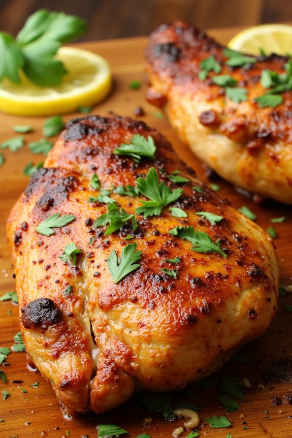 zesty lemon garlic marinade