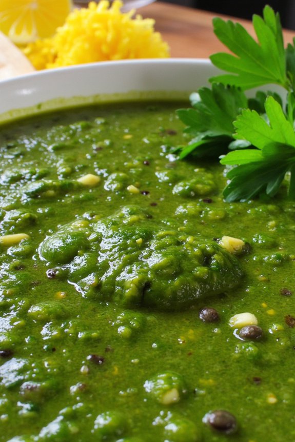 zesty vibrant flavorful sauce