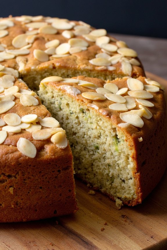 zucchini almond cake recipe