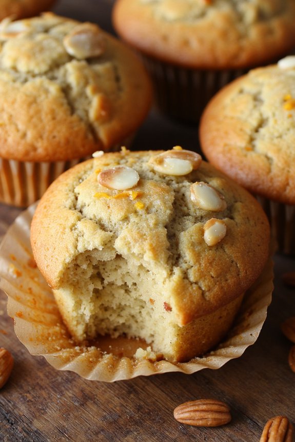 zucchini orange blossom muffins