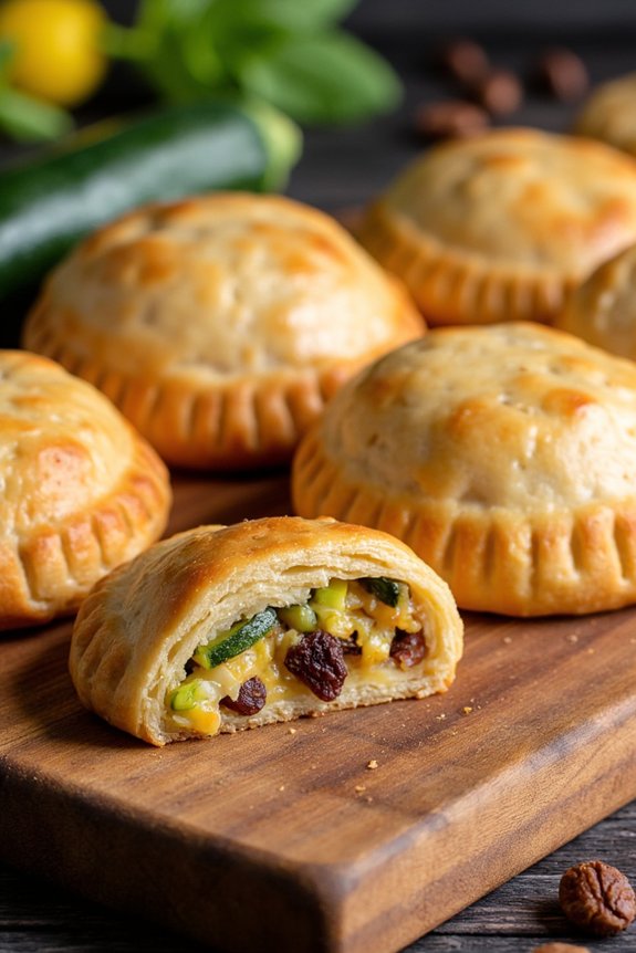 zucchini raisin empanadas recipe